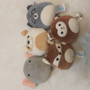 Squishmallow dog toy bundle